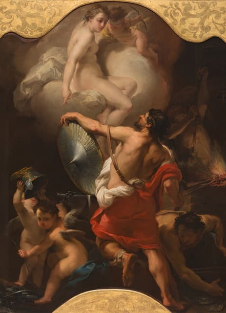 Gaetano Gandolfi - Venus Ordering Armor for Aeneas at Vulcan’s Forge