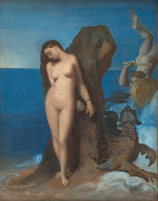 Jean Auguste Dominique Ingres - Perseus and Andromeda