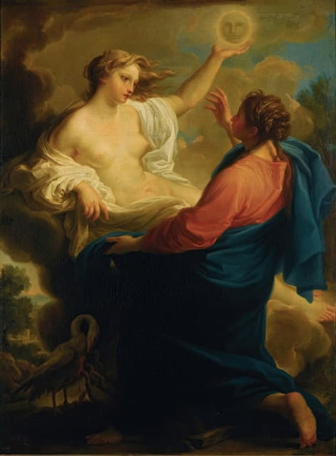 Circle Of Pompeo Batoni - Truth and mercy