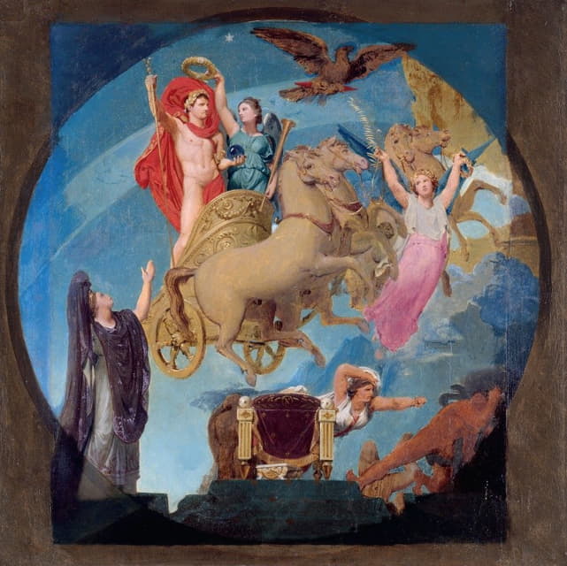 Jean Auguste Dominique Ingres - Apothéose de Napoléon Ier