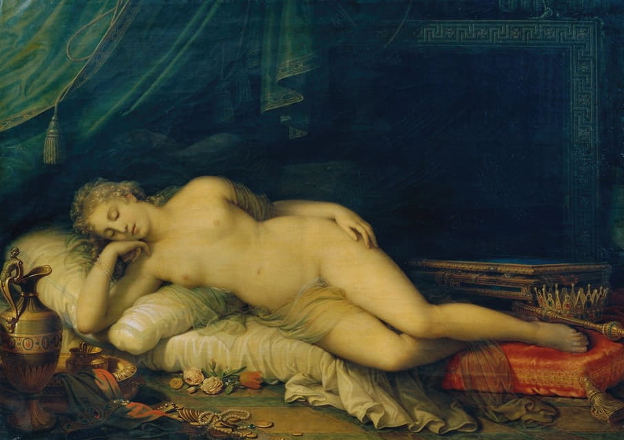 Johann Baptist von Lampi the Younger - Venus, auf einem Ruhebett schlafend
