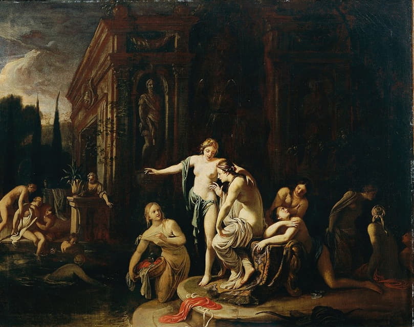 Johann Von Spillenberger - Diana und Kallisto im Bade