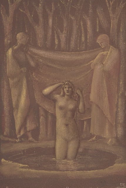 Sir Edward Coley Burne-Jones - Bath of Venus