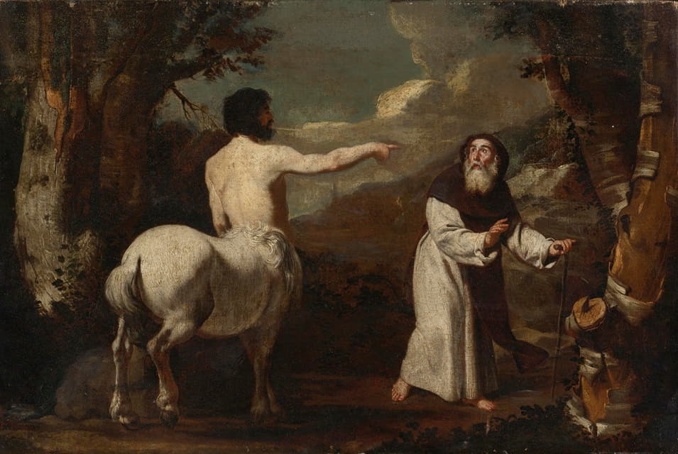 Francesco Guarino - Saint Anthony Abbot And The Centaur