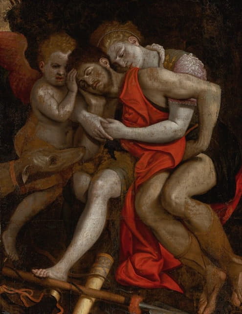 Frans Floris - Venus Mourning The Death Of Adonis