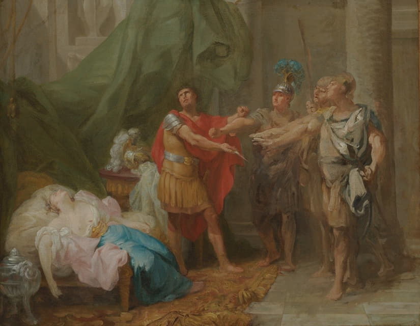 Jacques-Antoine Beaufort - The Oath of Brutus