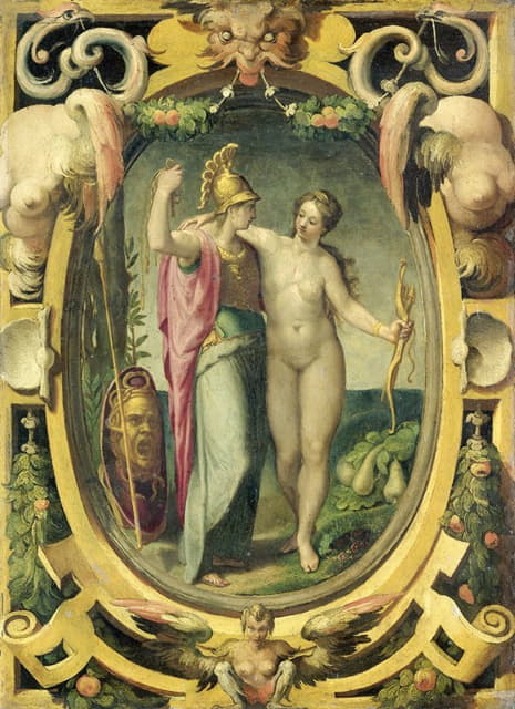 Circle of Pellegrino Tibaldi - Venus and Minerva
