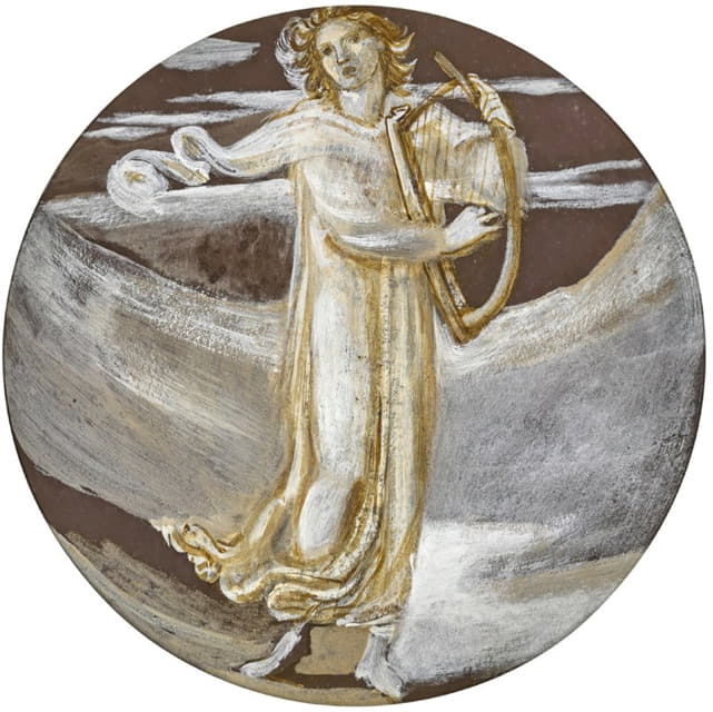 Sir Edward Coley Burne-Jones - Orpheus and his Lute