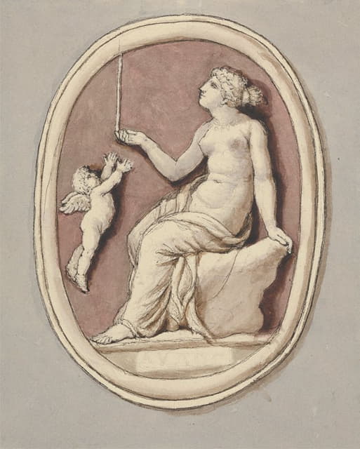 Edward Francis Burney - Venus and Cupid