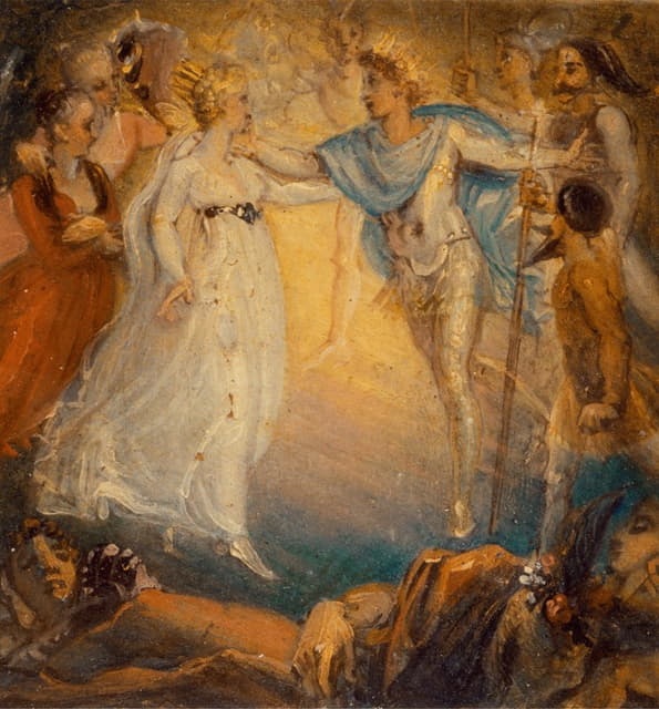 Thomas Stothard - Oberon and Titania from ‘A Midsummer Night’s Dream,’ Act IV, Scene i
