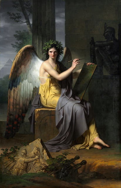 Charles Meynier - Clio, Muse of History