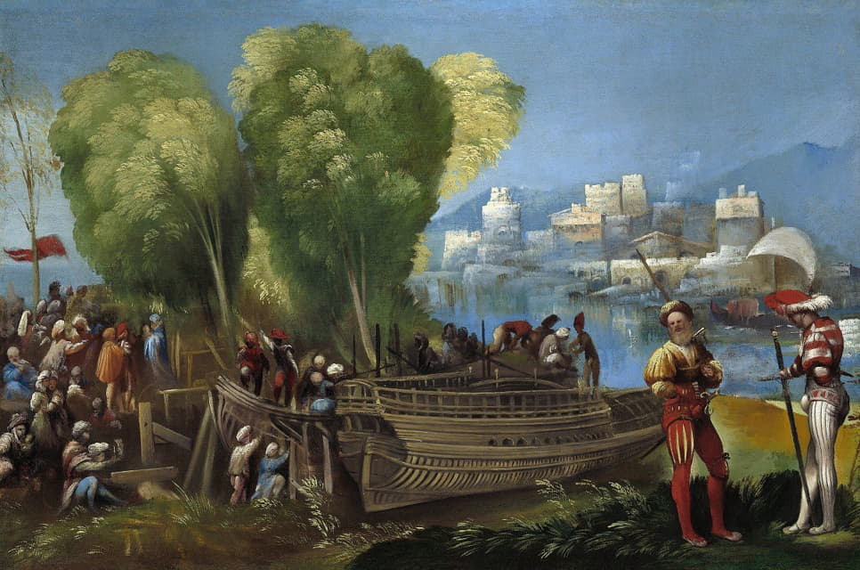 Dosso Dossi - Aeneas and Achates on The Libyan Coast