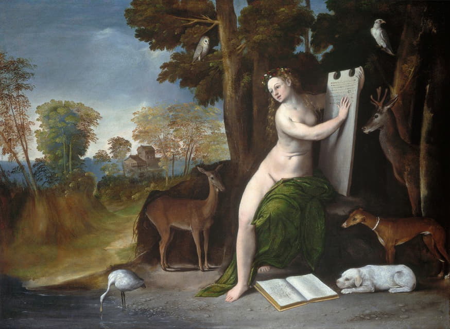 Dosso Dossi - Circe and Her Lovers in a Landscape