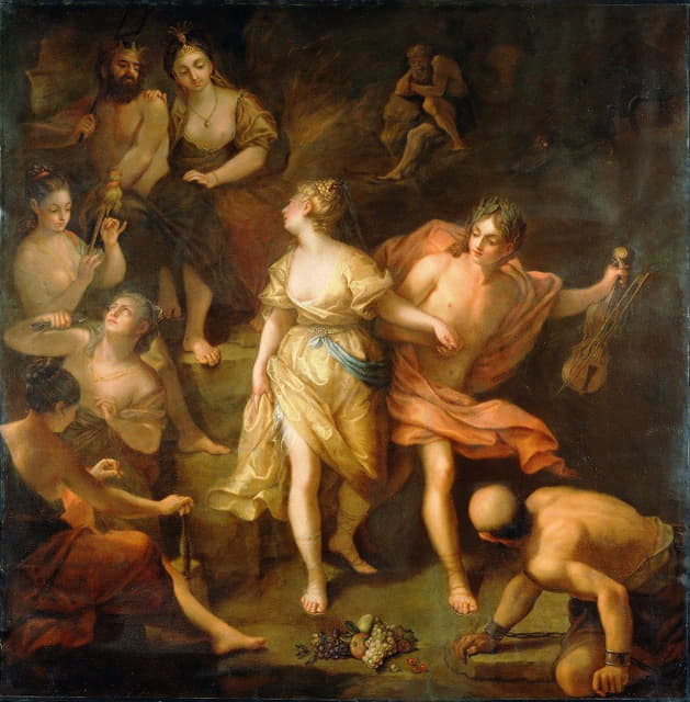 Jean Raoux - Orpheus and Eurydice