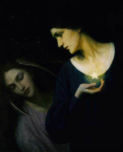 Mary L. Macomber - Night and Her Daughter Sleep
