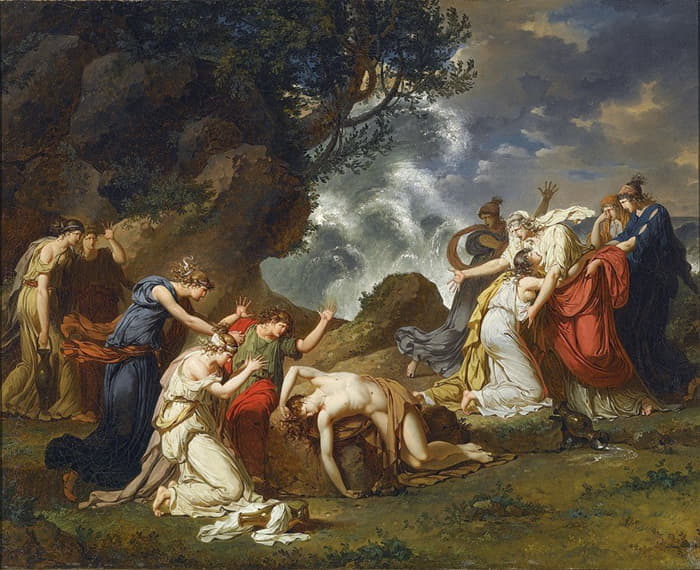 Charles Meynier - A Scene From Classical Mythology