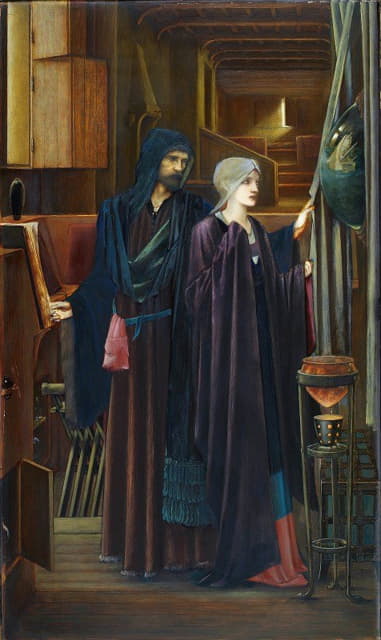 Sir Edward Coley Burne-Jones - The Wizard