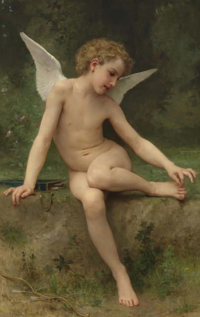 William-Adolphe Bouguereau - L’amour À L’épine