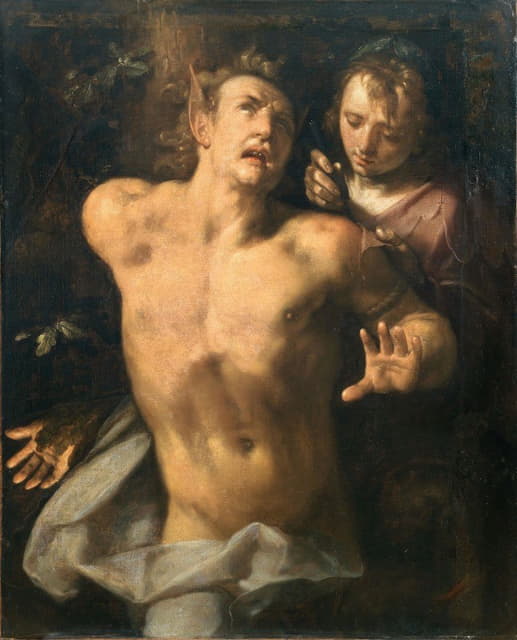 Cornelis Cornelisz Van Haarlem - The Flaying Of Marsyas
