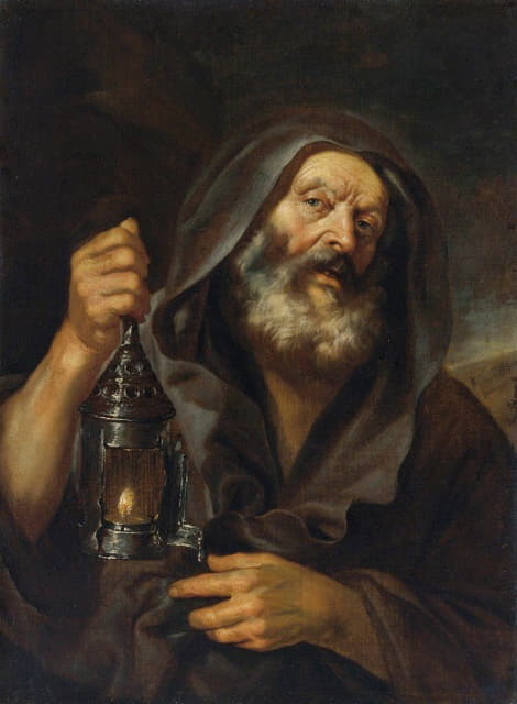 Mattia Preti - Diogenes With His Lantern, In Search Of An Honest Man