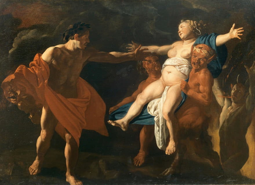 Dutch School - Orpheus and Eurydice