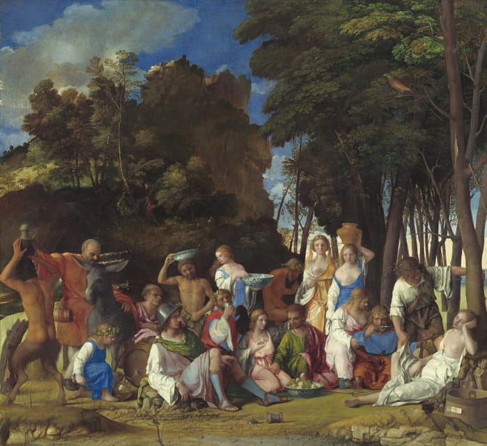 Giovanni Bellini - The Feast of the Gods