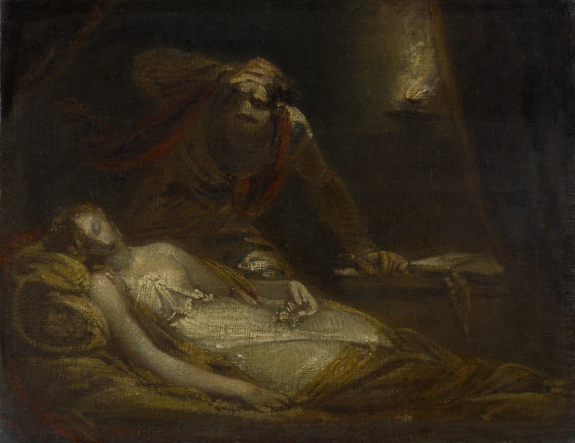 Theodor Matthias von Holst - Othello and Desdemona