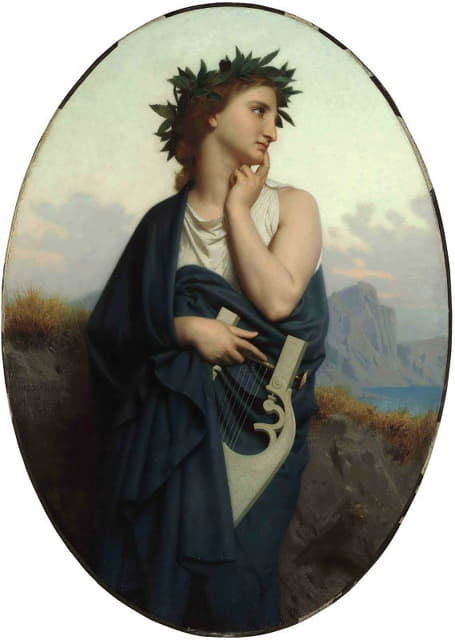 William-Adolphe Bouguereau - The Muse (Philomèle)