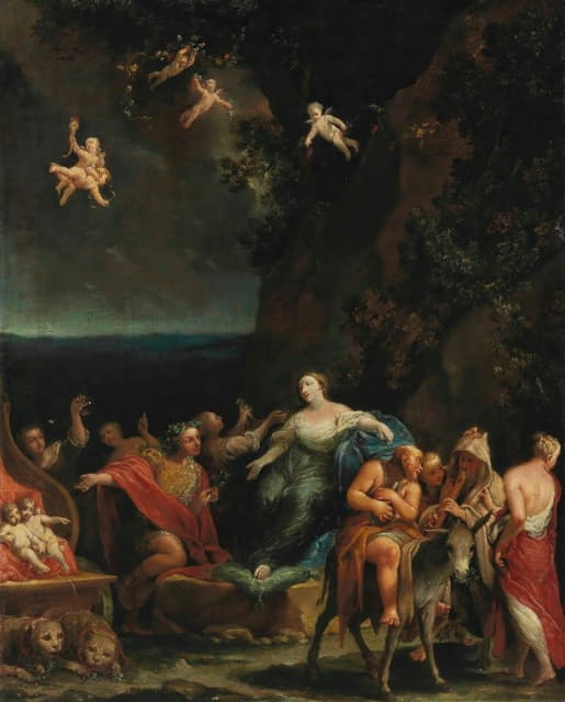 Giuseppe Maria Crespi - Bacchus and Ariadne