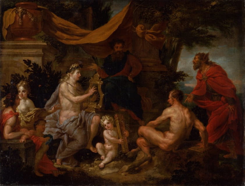 Godfried Maes - The Music Competition of Pan and Apollo