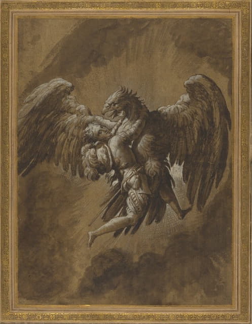 Nicolò dell'Abate - The Rape of Ganymede