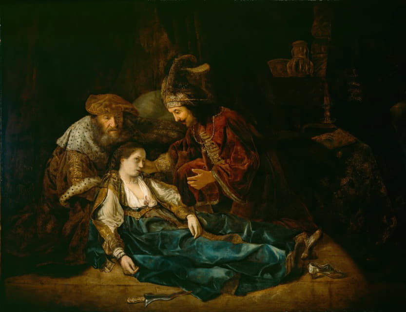 school of Rembrandt van Rijn - The Death Of Lucretia