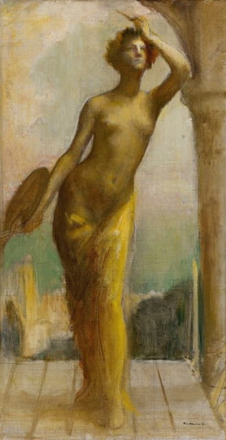 Pascal-Adolphe-Jean Dagnan-Bouveret - La Peinture