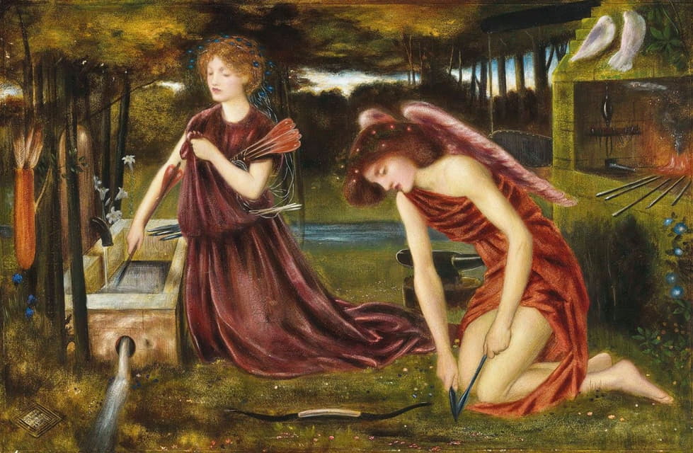 Edward Clifford - The Forge of Cupid