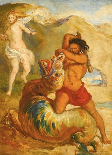 Sir John Everett Millais - Perseus saving Andromeda