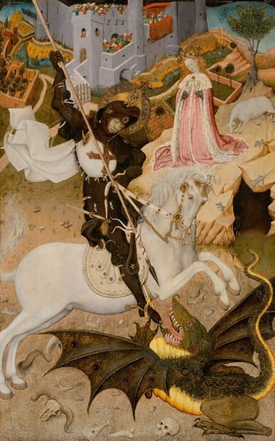 Bernat Martorell - Saint George and the Dragon