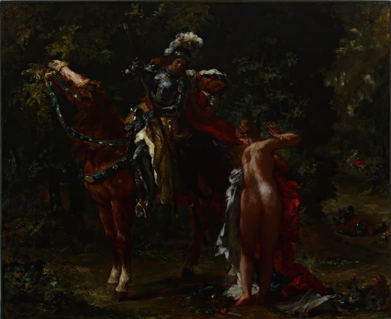 Eugène Delacroix - Marphise