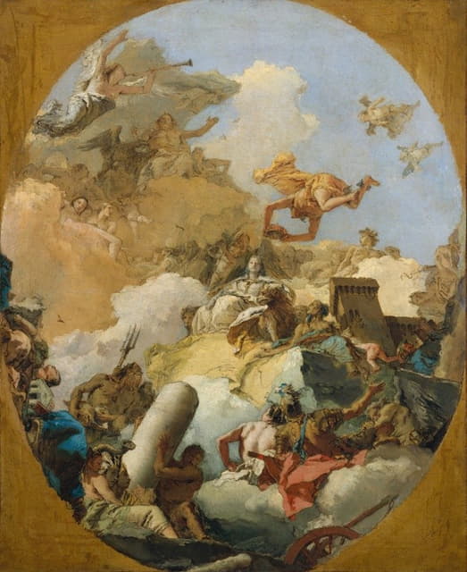 Giovanni Battista Tiepolo - The Apotheosis of the Spanish Monarchy