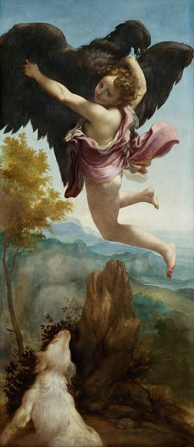 Correggio - The Abduction of Ganymede