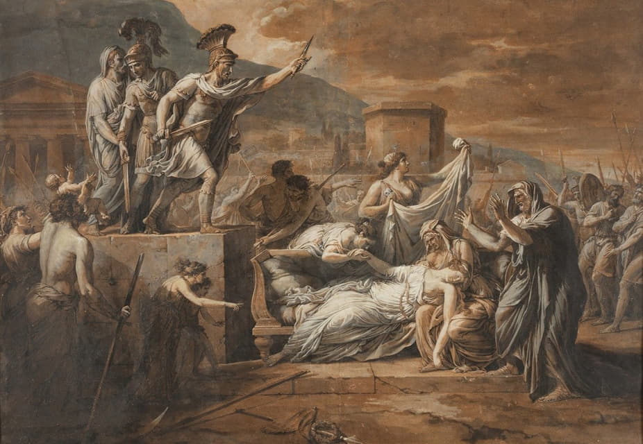 库里亚蒂战败后，霍拉提乌斯杀死了他的妹妹卡米拉