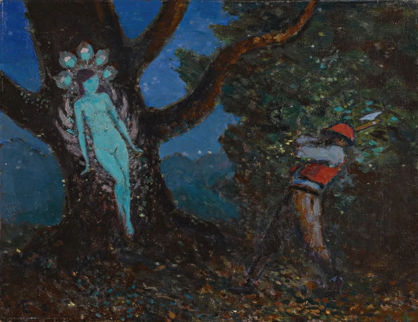 George Russell - The Woodchopper And The Tree Spirit