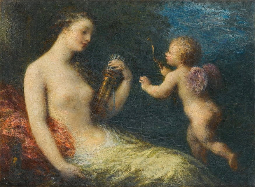 Henri Fantin-Latour - Venus And Cupid