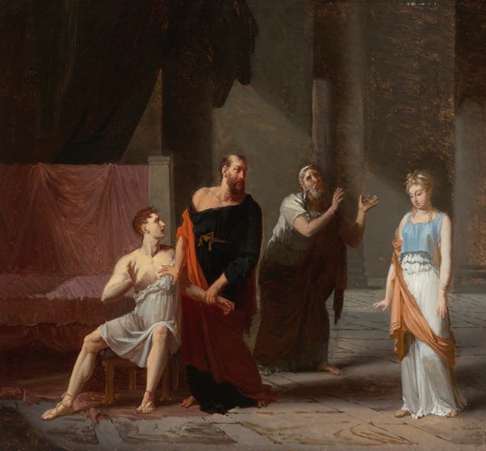 Jacques Antoine Vallin - Antiochus And Stratonice