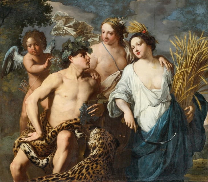 Jan Miel - Ceres, Bacchus And Venus