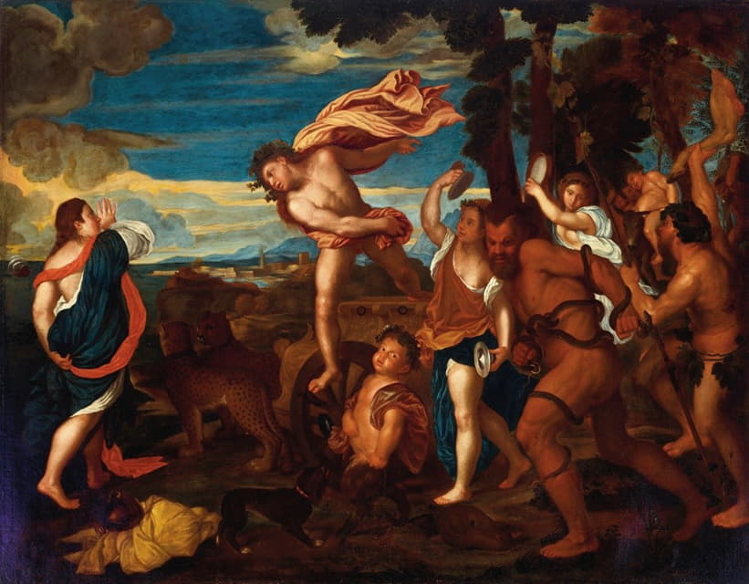 After Titian - Bacchus and Ariadne