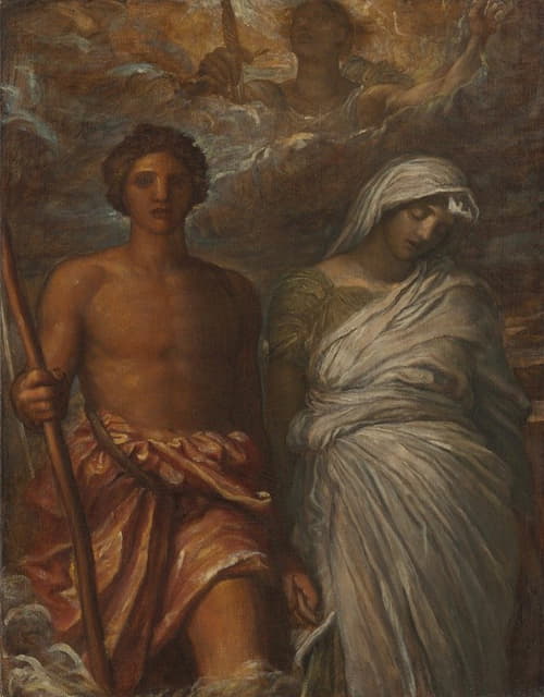 George Frederic Watts - Time, Death and Judgment