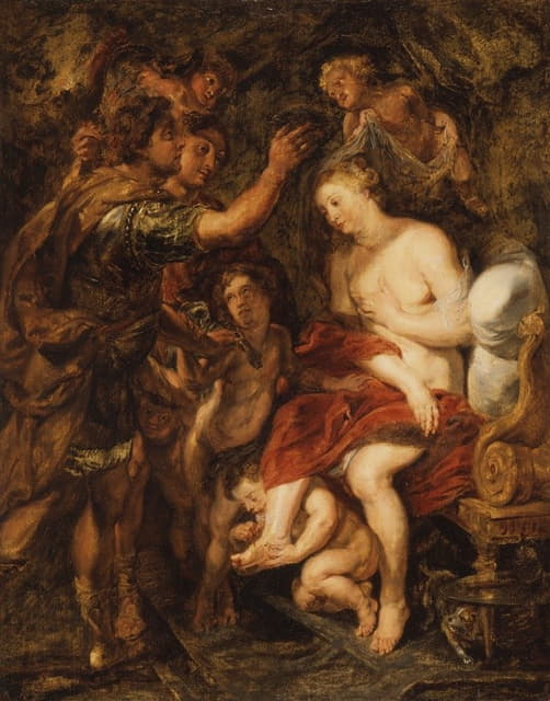 Peter Paul Rubens - The Crowning of Roxana