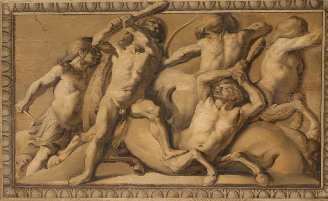 Jacob van Campen - Hercules Slays the Centaurs (Jupiter Defeating the Centaurs)