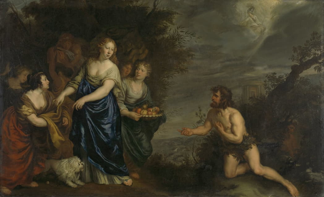 Joachim Von Sandrart - Odysseus and Nausicaa