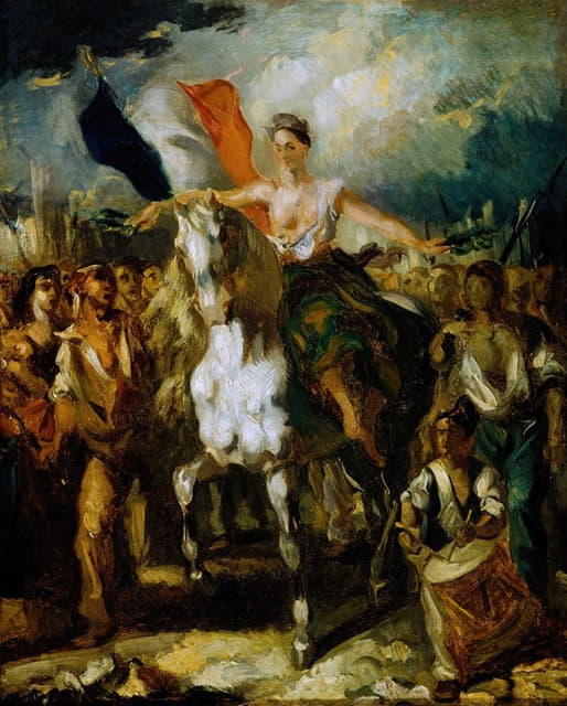 Louis Candide Boulanger - La Liberté, allégorie des journées de 1830
